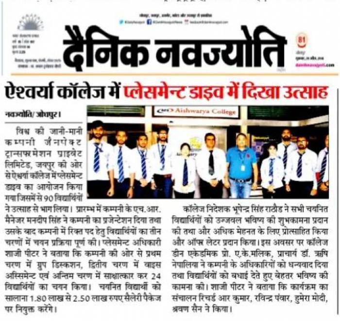 Placement Drive