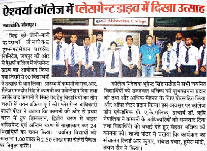Placement Drive
