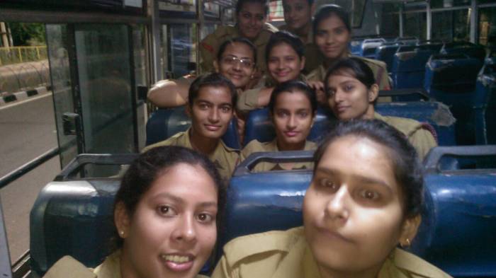 ACE NCC CADETS Departure to Udaipur NIC Camp from NCC Office